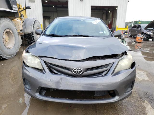 2T1BU4EE1CC871878 - 2012 TOYOTA COROLLA BASE GRAY photo 5