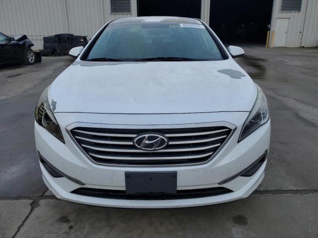 5NPE24AFXFH040169 - 2015 HYUNDAI SONATA SE WHITE photo 5