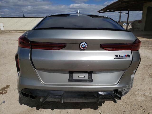 5YMCY0C07N9M64785 - 2022 BMW X6 M GRAY photo 6