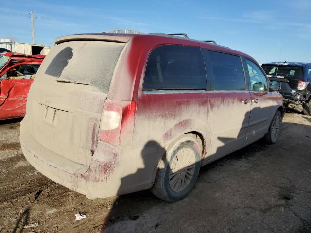 2C4RC1CG4DR510876 - 2013 CHRYSLER TOWN & COU TOURING L MAROON photo 3