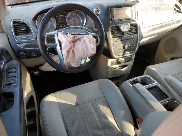 2C4RC1CG4DR510876 - 2013 CHRYSLER TOWN & COU TOURING L MAROON photo 8