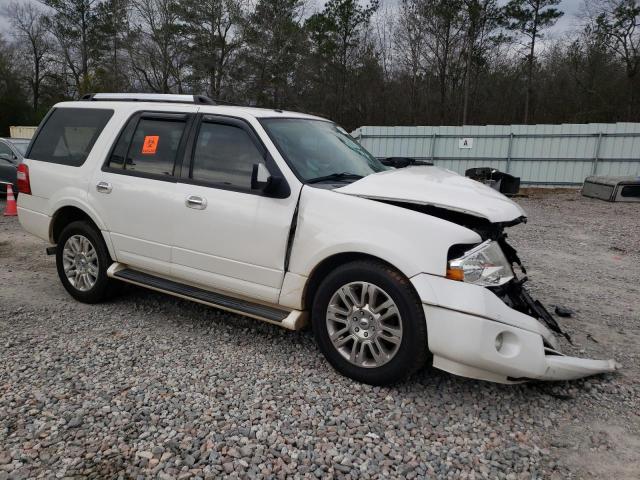 1FMJU1K55EEF61730 - 2014 FORD EXPEDITION LIMITED WHITE photo 4