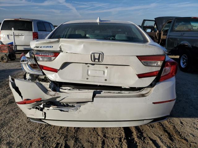 1HGCV1F17LA026647 - 2020 HONDA ACCORD LX WHITE photo 6