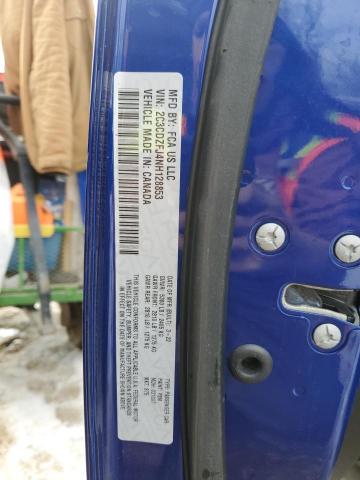 2C3CDZFJ4NH128853 - 2022 DODGE CHALLENGER R/T SCAT PACK BLUE photo 13