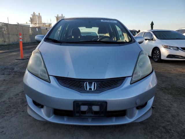 JHMGE8H68BC026966 - 2011 HONDA FIT SPORT SILVER photo 5