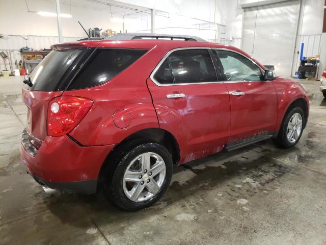 2GNFLHE39F6323358 - 2015 CHEVROLET EQUINOX LTZ RED photo 3