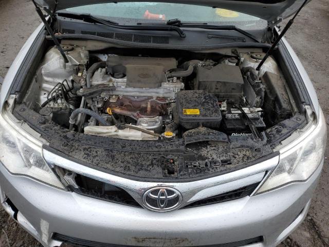 4T4BF1FK7CR232020 - 2012 TOYOTA CAMRY BASE SILVER photo 11