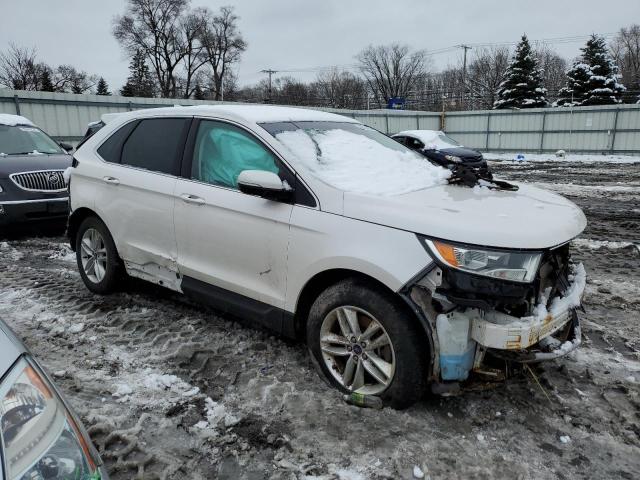 2FMPK4J85GBB55376 - 2016 FORD EDGE SEL WHITE photo 4