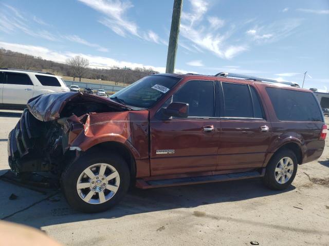 1FMFK19517LA97528 - 2007 FORD EXPEDITION EL LIMITED BROWN photo 1