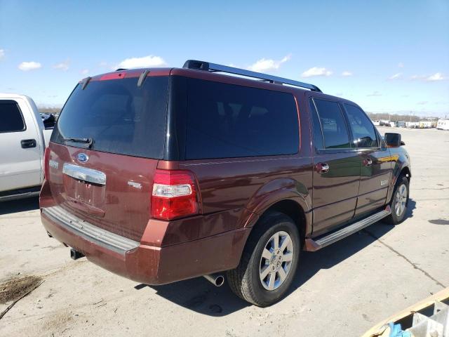 1FMFK19517LA97528 - 2007 FORD EXPEDITION EL LIMITED BROWN photo 3