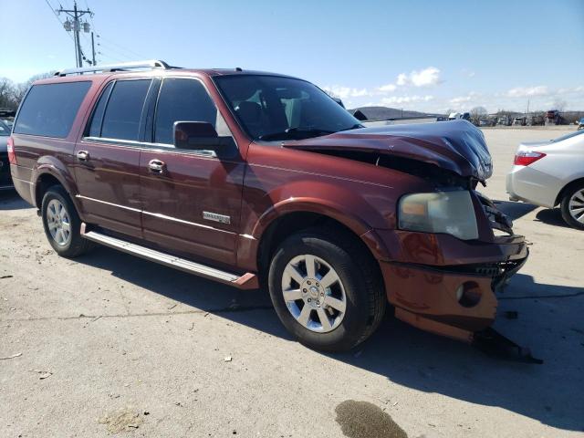 1FMFK19517LA97528 - 2007 FORD EXPEDITION EL LIMITED BROWN photo 4