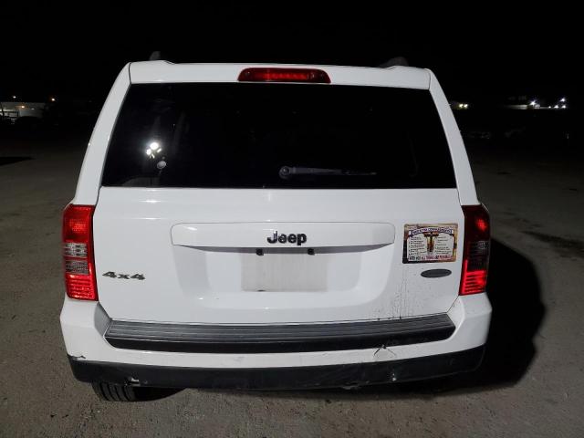 1C4NJRFB2ED693556 - 2014 JEEP PATRIOT LATITUDE WHITE photo 6