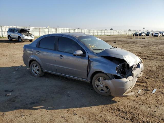 KL1TD56E59B385145 - 2009 CHEVROLET AVEO LS 银色 照片 4