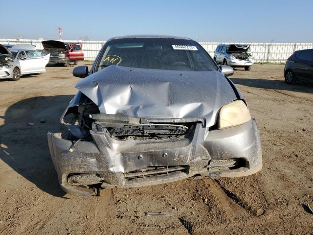 KL1TD56E59B385145 - 2009 CHEVROLET AVEO LS 银色 照片 5