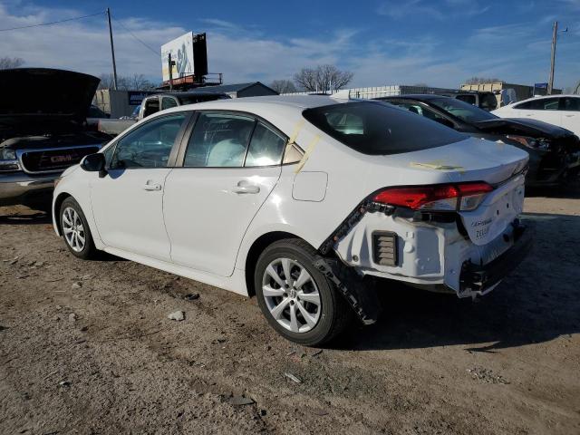 5YFEPRAEXLP077503 - 2020 TOYOTA COROLLA LE WHITE photo 2