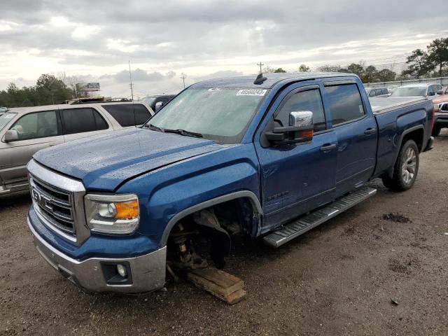 3GTU1VEC2FG447626 - 2015 GMC SIERRA C1500 SLT BLUE photo 1