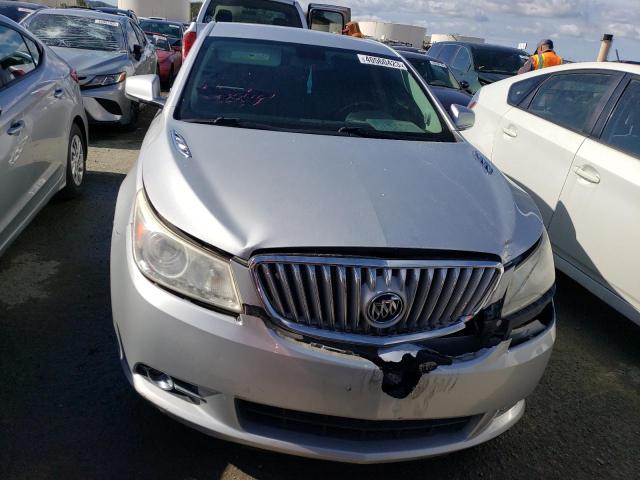 1G4GJ5E39CF106827 - 2012 BUICK LACROSSE TOURING SILVER photo 5