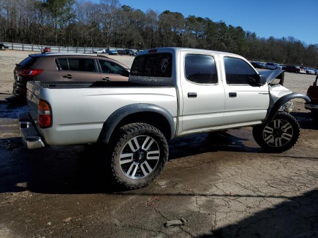 5TEGN92N31Z799366 - 2001 TOYOTA TACOMA DOUBLE CAB PRERUNNER SILVER photo 3