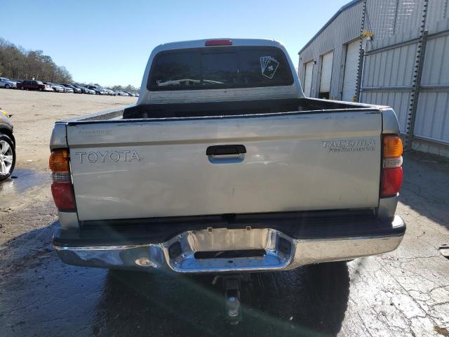 5TEGN92N31Z799366 - 2001 TOYOTA TACOMA DOUBLE CAB PRERUNNER SILVER photo 6