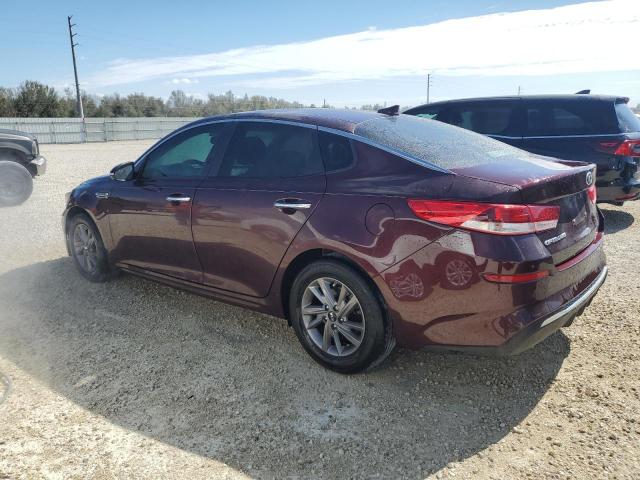 5XXGT4L39LG427232 - 2020 KIA OPTIMA LX BURGUNDY photo 2