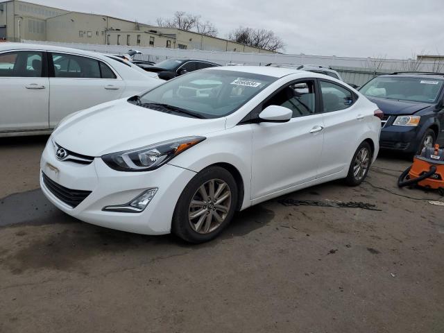 5NPDH4AE5FH558854 - 2015 HYUNDAI ELANTRA SE WHITE photo 1