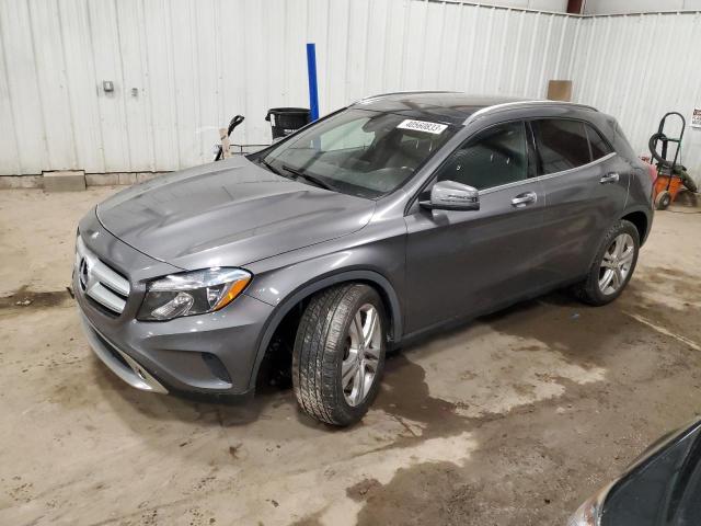 WDCTG4GB6GJ191171 - 2016 MERCEDES-BENZ GLA 250 4MATIC GRAY photo 1