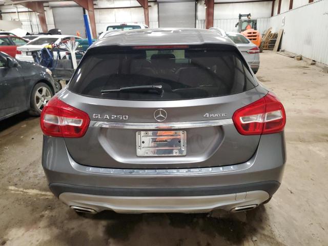 WDCTG4GB6GJ191171 - 2016 MERCEDES-BENZ GLA 250 4MATIC GRAY photo 6