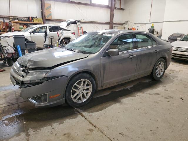 3FAHP0CGXAR235018 - 2010 FORD FUSION SEL GRAY photo 1