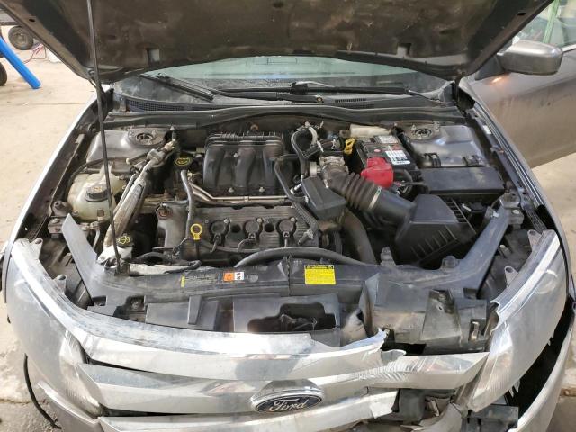 3FAHP0CGXAR235018 - 2010 FORD FUSION SEL GRAY photo 11