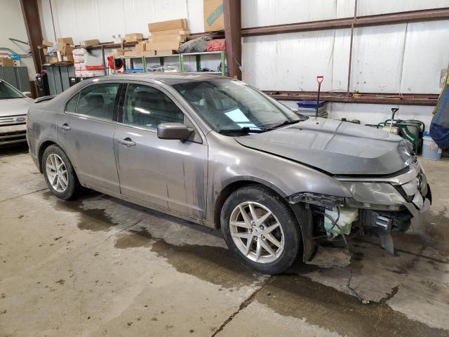 3FAHP0CGXAR235018 - 2010 FORD FUSION SEL GRAY photo 4