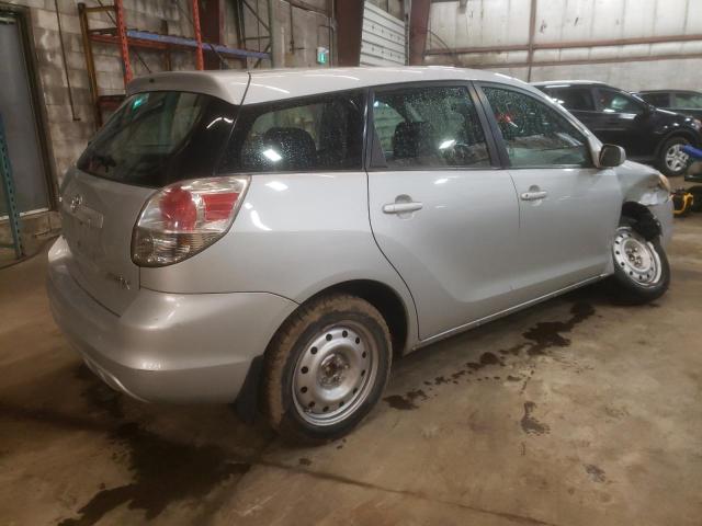2T1KR32E18C706565 - 2008 TOYOTA COROLLA MA XR SILVER photo 3