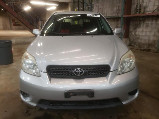 2T1KR32E18C706565 - 2008 TOYOTA COROLLA MA XR SILVER photo 5