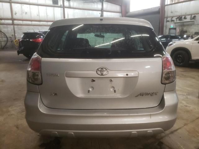 2T1KR32E18C706565 - 2008 TOYOTA COROLLA MA XR SILVER photo 6