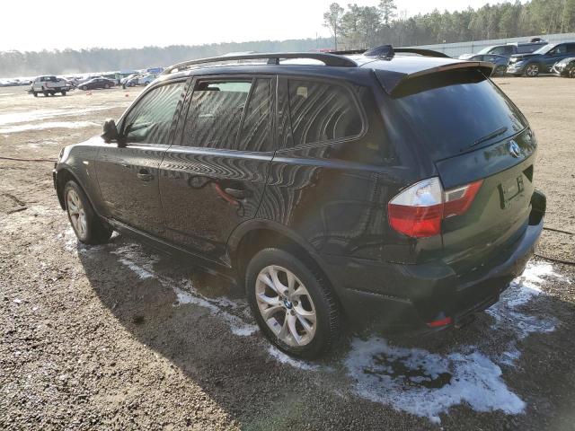 WBXPC9C41AWJ32887 - 2010 BMW X3 XDRIVE30I BLACK photo 2