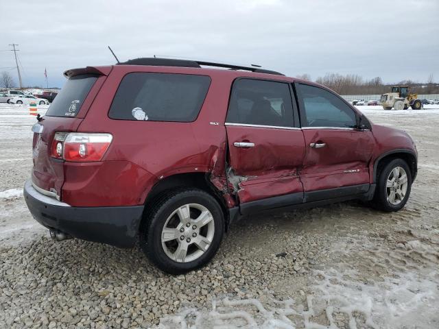 1GKEV23768J156369 - 2008 GMC ACADIA SLT-1 RED photo 3