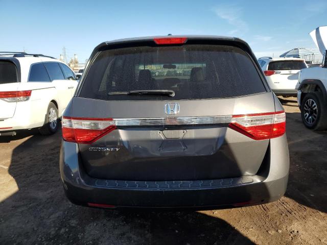 5FNRL5H67CB082982 - 2012 HONDA ODYSSEY EXL GRAY photo 6