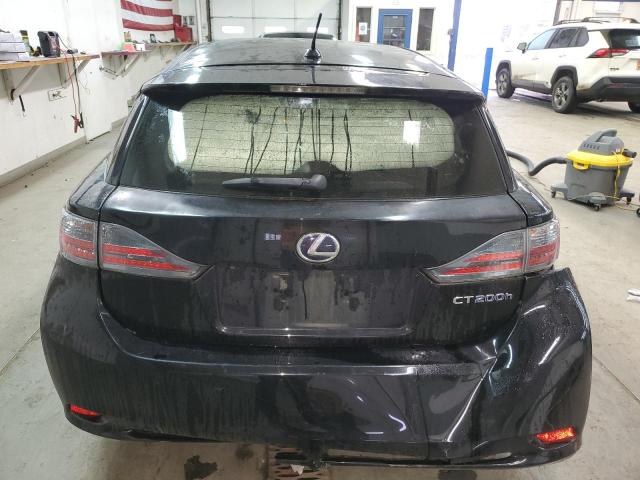 JTHKD5BH1D2168526 - 2013 LEXUS CT 200 BLACK photo 6