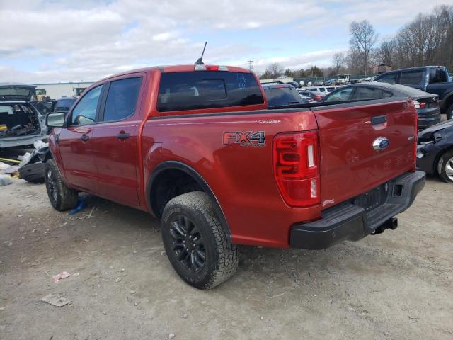 1FTER4FH0KLA73421 - 2019 FORD RANGER XL RED photo 2