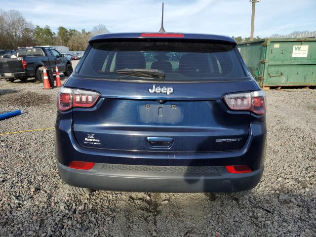 3C4NJCABXKT676868 - 2019 JEEP COMPASS SPORT BLUE photo 6