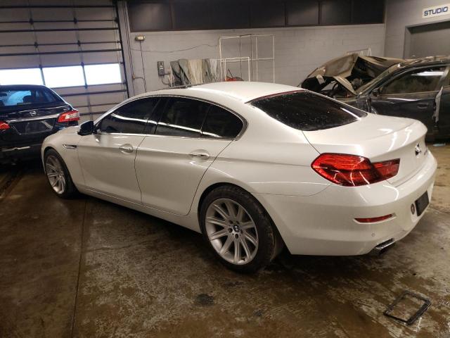 WBA6B2C51ED128929 - 2014 BMW 650I I GRAN COUPE WHITE photo 2