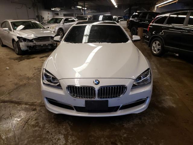 WBA6B2C51ED128929 - 2014 BMW 650I I GRAN COUPE WHITE photo 5