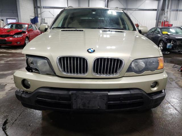 5UXFB33523LH49660 - 2003 BMW X5 4.4I GOLD photo 5