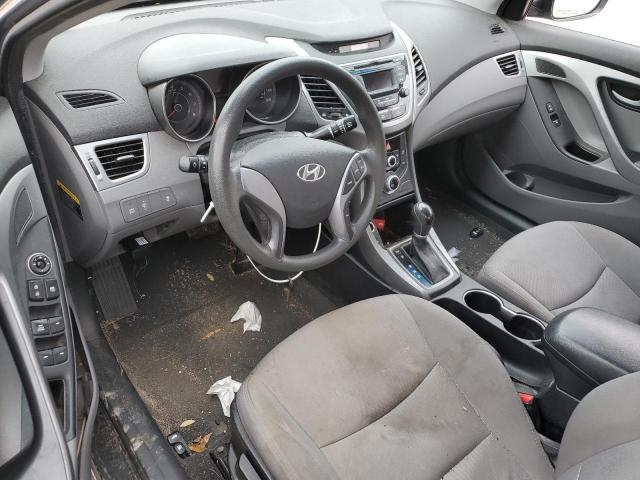 5NPDH4AE6GH693830 - 2016 HYUNDAI ELANTRA SE GRAY photo 8