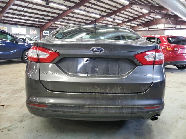 3FA6P0H78GR189665 - 2016 FORD FUSION SE GRAY photo 6