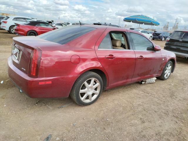 1G6DW677X60168181 - 2006 CADILLAC STS RED photo 3