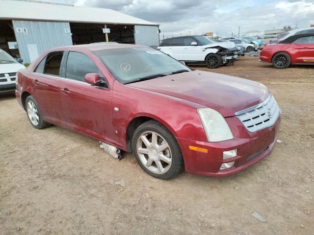 1G6DW677X60168181 - 2006 CADILLAC STS RED photo 4