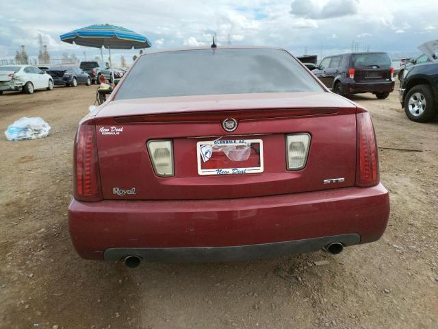 1G6DW677X60168181 - 2006 CADILLAC STS RED photo 6