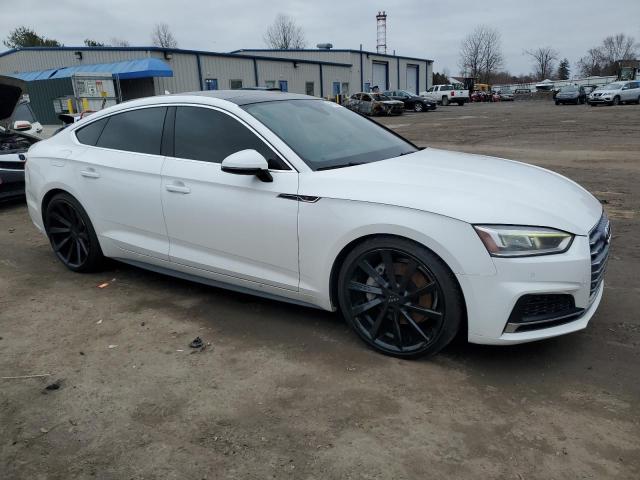 WAUENCF59JA008683 - 2018 AUDI A5 PREMIUM PLUS S-LINE WHITE photo 4