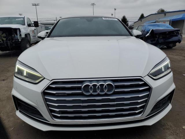 WAUENCF59JA008683 - 2018 AUDI A5 PREMIUM PLUS S-LINE WHITE photo 5