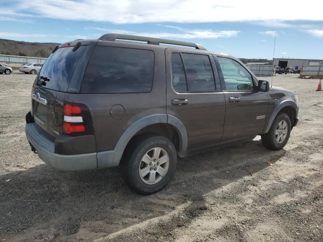 1FMEU73E87UB03630 - 2007 FORD EXPLORER XLT BROWN photo 3